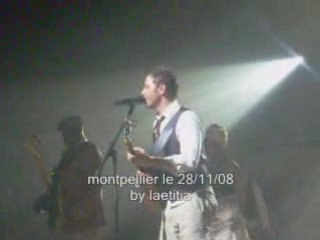 Christophe maé le 28/11/08 a montpellier