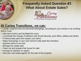 FAQ 3 Senior Movers and Estate Sales Upstate SC