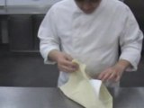 How to make a nice decoration on tempura paper