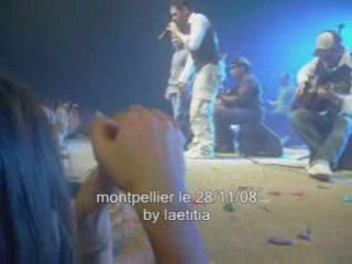 christophe maé le 28/11/08 a montpellier