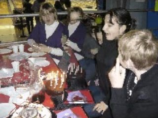 Anniversaire de Mathilda au bowling 2008