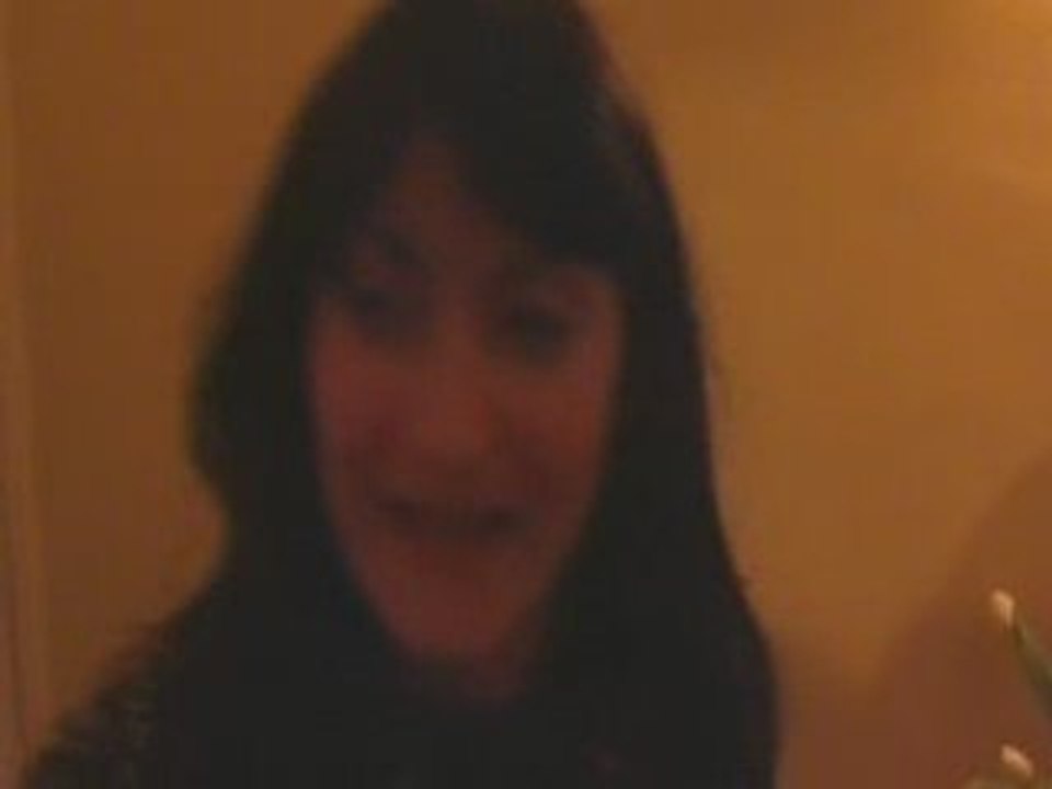 Soirée confetis chez sybille ! elle a toujours de ces idées!