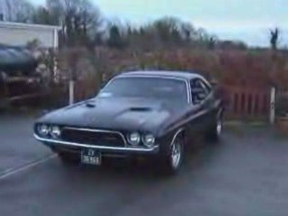 '72 Challenger Burnout : Nice sound