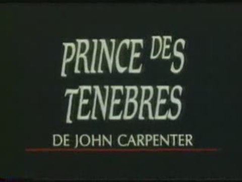 BANDE ANNONCE 1 PRINCE DES TENEBRES FR JOHN CARPENTER
