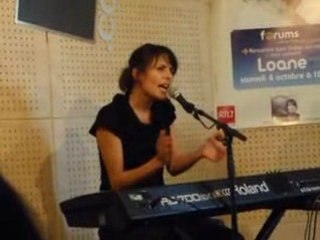 Loane showcase Fnac Saint Lazare - Jamais seule le 04/10/08