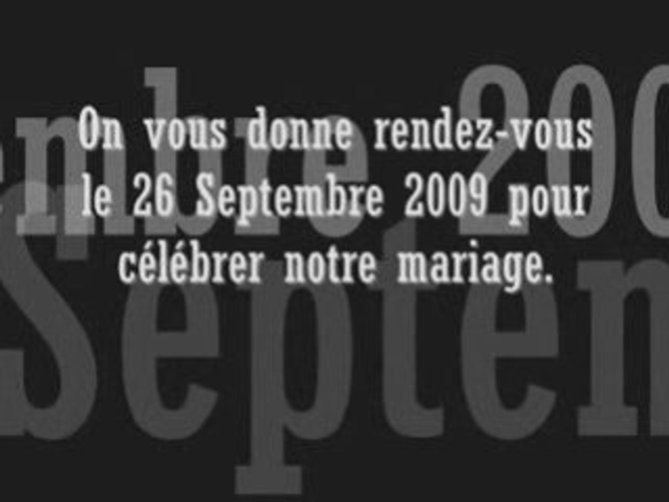 Annonce Mariage