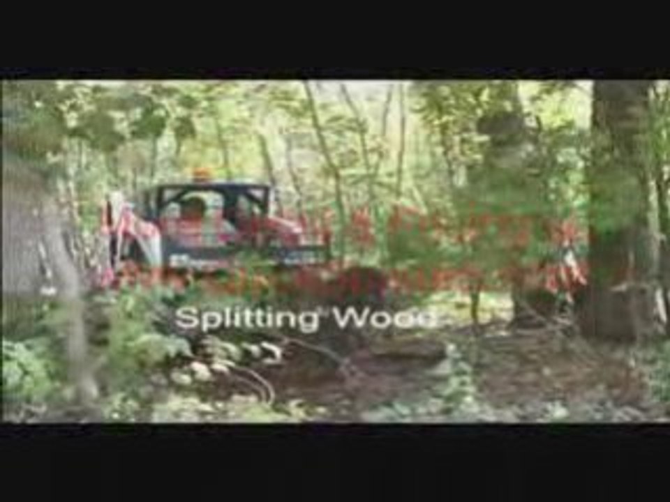 BOBCAT SKID STEER LOADER FORK GRAPPLE ATTACHMENT FOR FARM