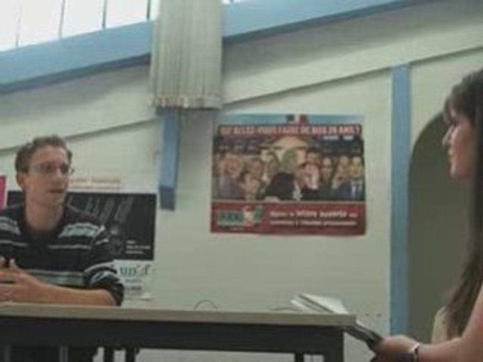 JB Prévost (UNEF) commente le nouveau prêt bancaire étudiant