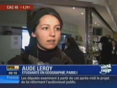 Bourses étudiantes non-versées (novembre 2008)