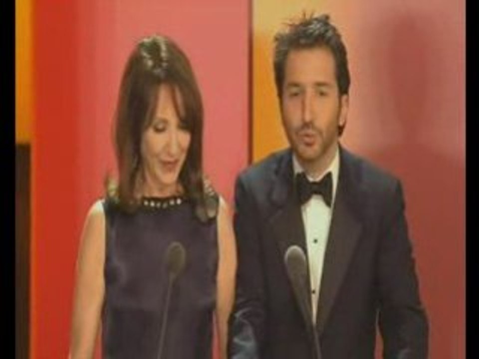 EDOUARD BAER ET NATHALIE BAYE CESARS 2008