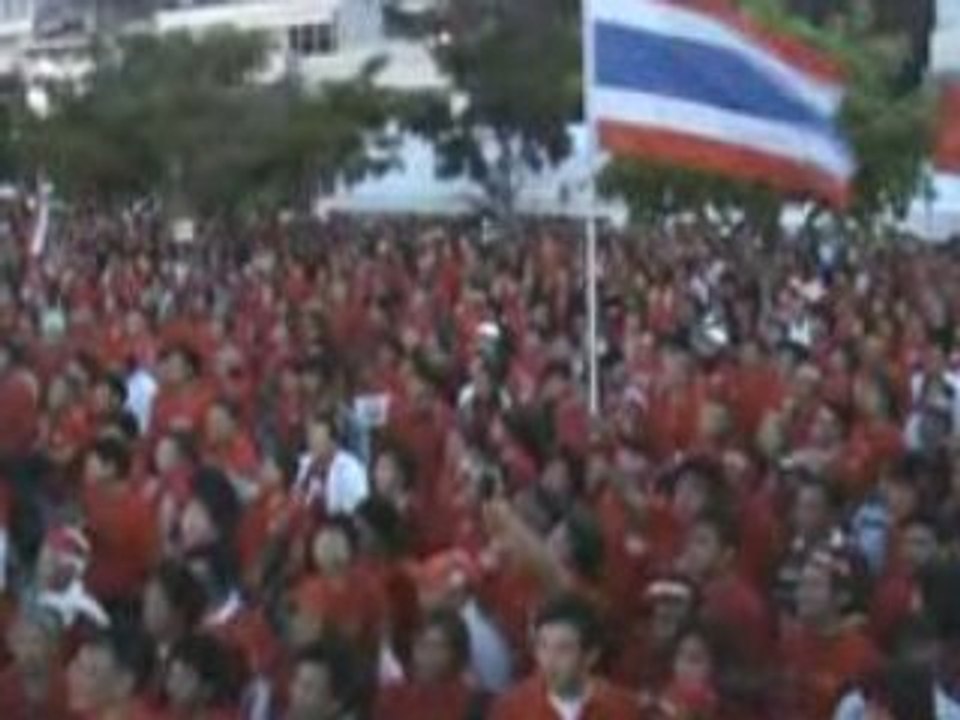 Manifestation et Hymne royal