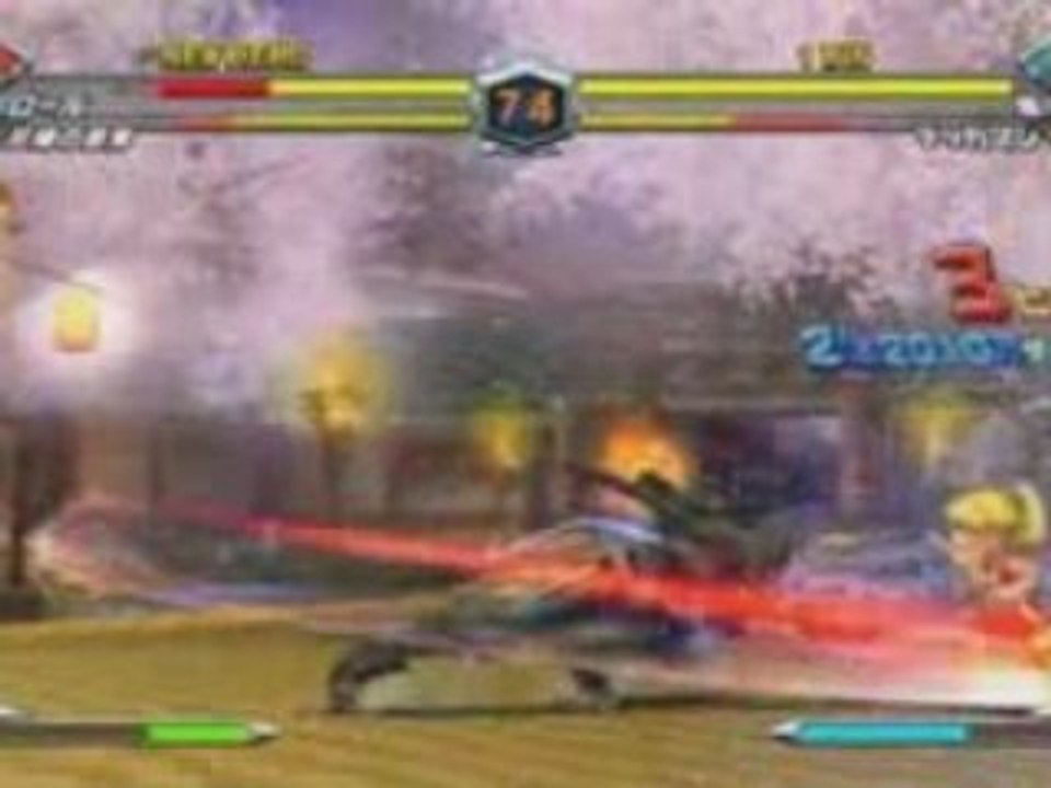 Tatsunko vs Capcom Ingame 4