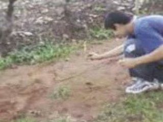 le feu d'artifice fait maison