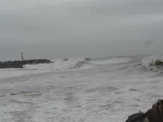 LA BARRE GROSSES VAGUES 6 DECEMBRE 2008