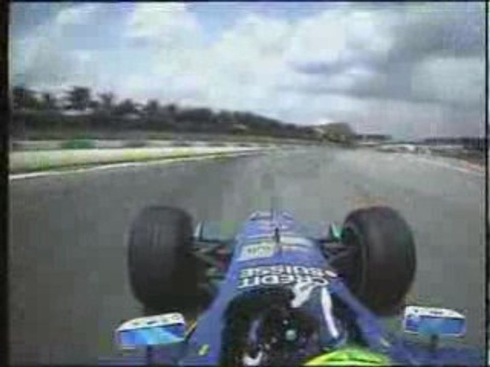 Felipe Massa lap on board Sauber Sepang F1 2004
