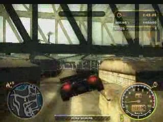 NFS MW Pursuit 4 Tires Totaled