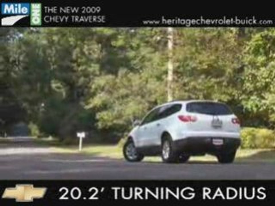 New 2009 Chevrolet Traverse Video at Maryland Chevy Dealer