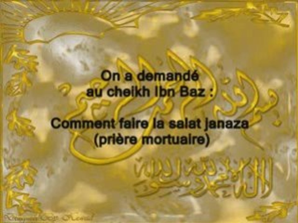 Comment faire salat janaza (prière mortuaire) Vidéo Dailymotion