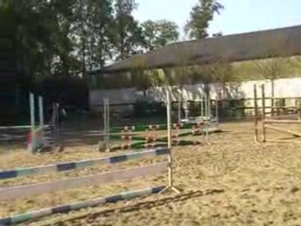 Laure et Majoly, 19.10.08, Geneston Club poney 1