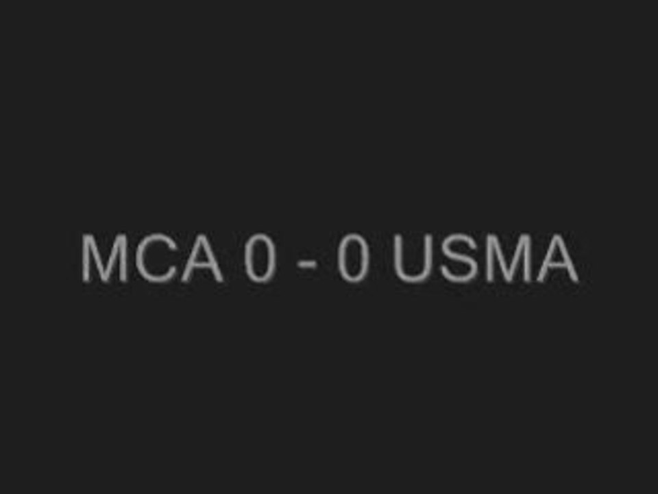 MCA 0 - 0 USMA 2008 Résumé