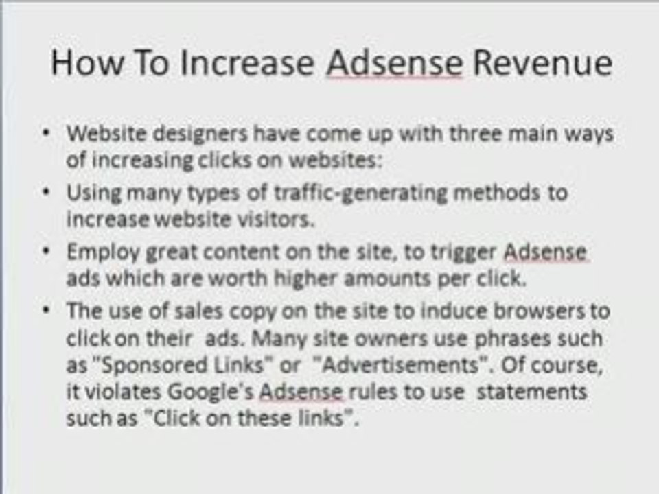 How To Get Started Making Money With Google Adsense