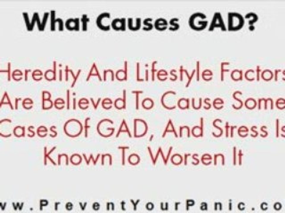 What Is Generalized Anxiety Disorder?