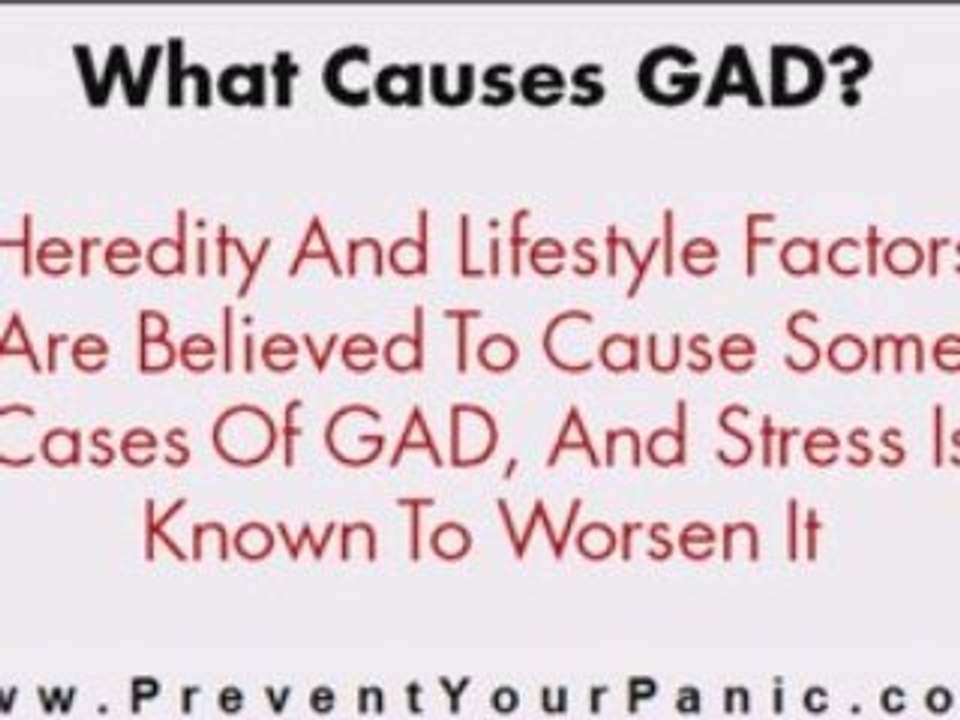 What Is Generalized Anxiety Disorder?