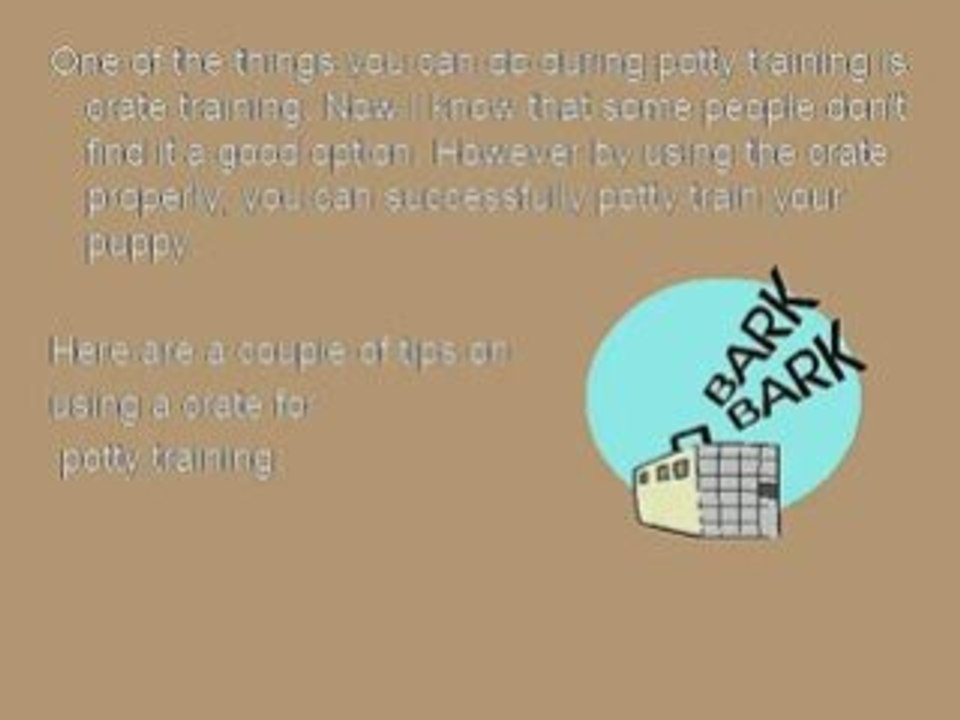 Crate Training your puppy