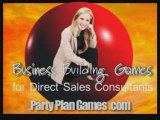 party plan games for Direct Sales Consultants Tip #1