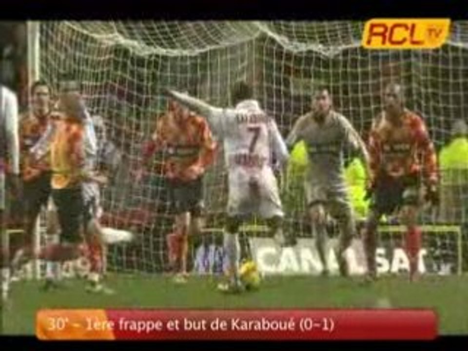 LENS - SEDAN 1-3 RESUME DU MATCH