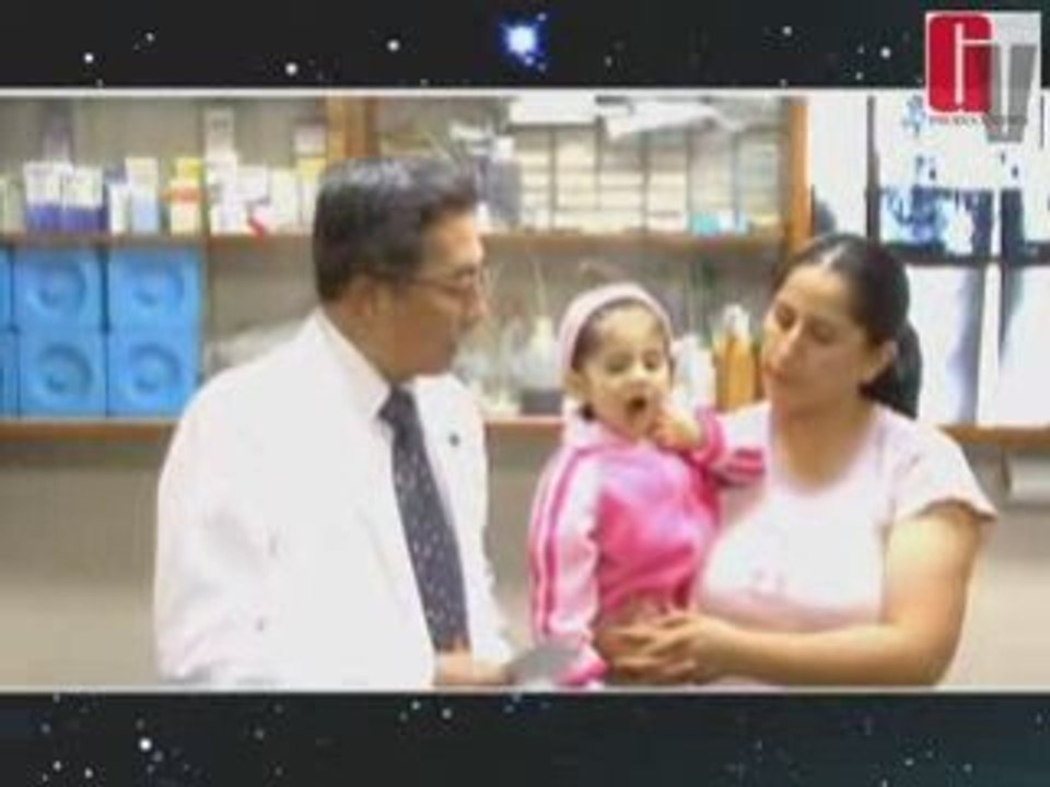 Niña Hefziba recibe ayuda (Reyes de la Pista 29-11-08)