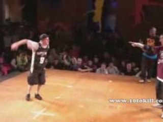 Burning Floor 2008 - 8eme Break - Hoochen Vs Cali & Kiffy