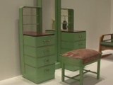 Dressing table and stool by Kem Weber, 1929
