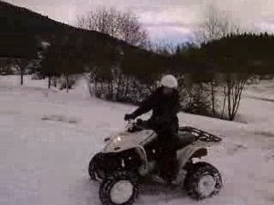 fabe sur kxr dans la neige