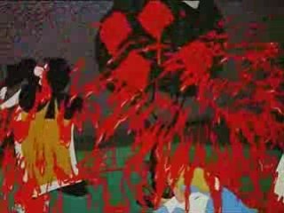 17 PEIGNONS LES ROSES EN ROUGE - ALICE AU PAYS DES...