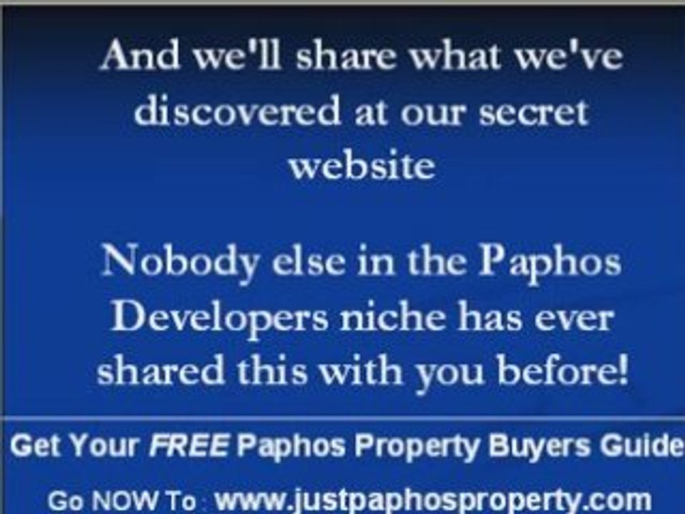 Paphos Estate Agents