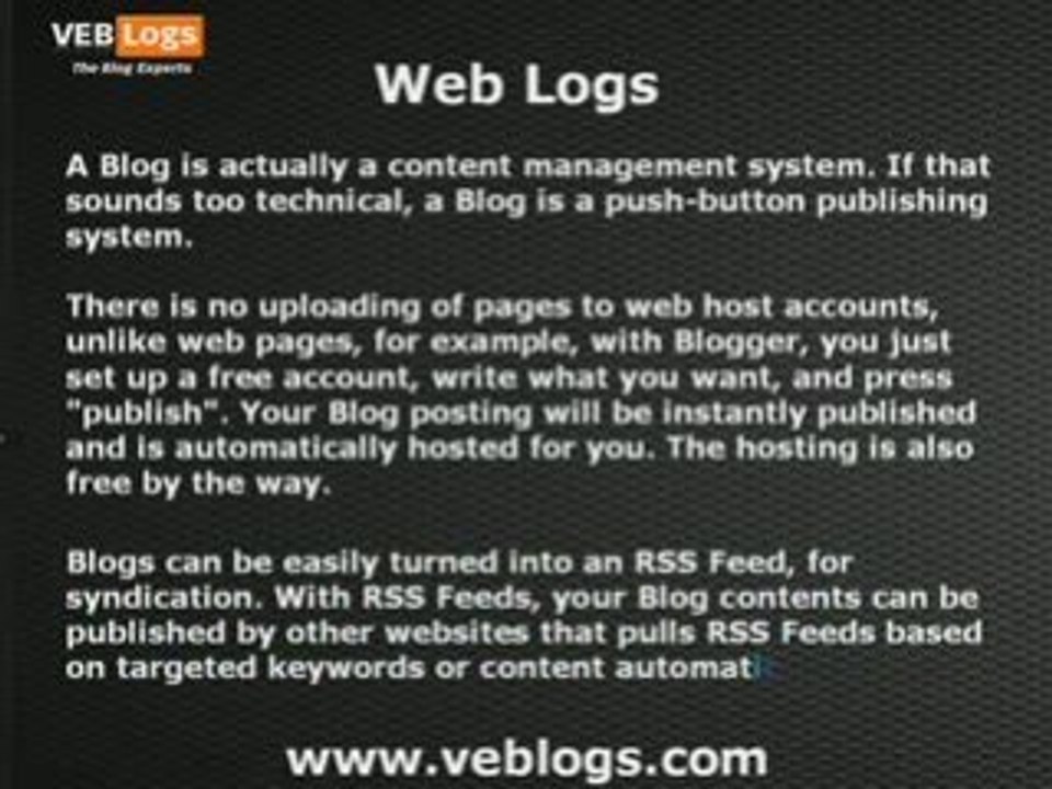 web logs