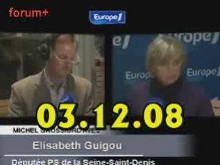 ITW de Elisabeth Guigou (03.12.08)