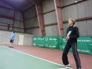 Tennis à Cambrai : Catherine, capitaine exemplaire