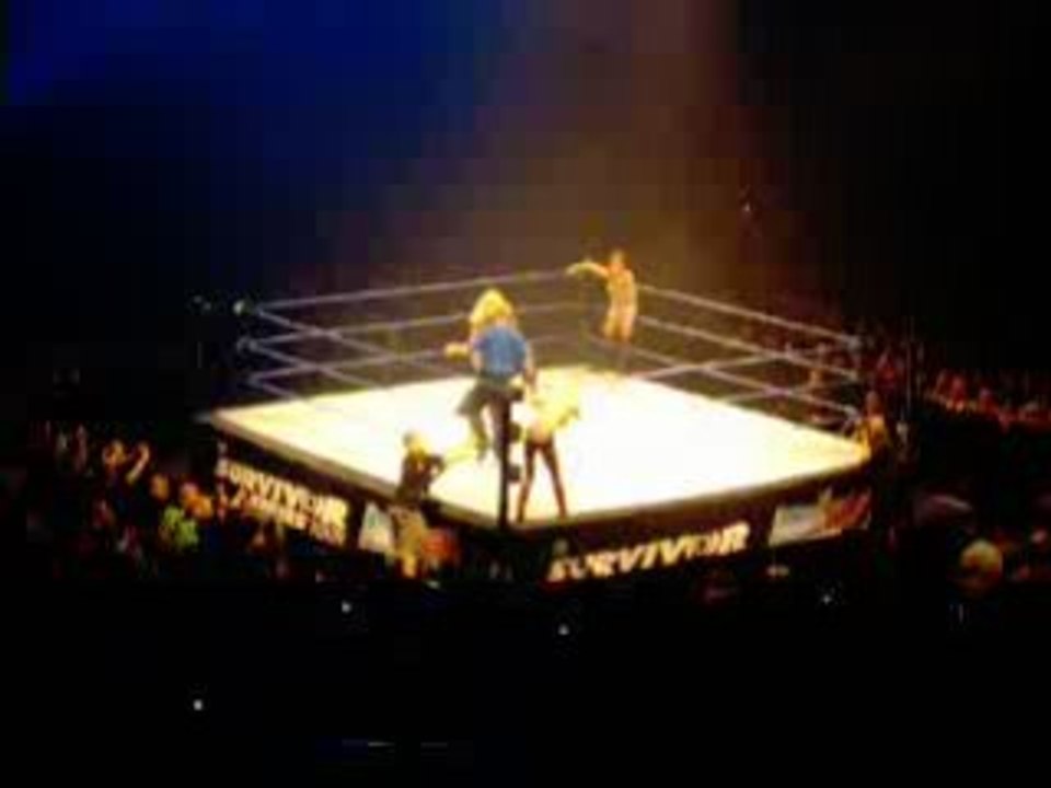 Michelle McCool & Maria Vs Natalya & Maryse 01
