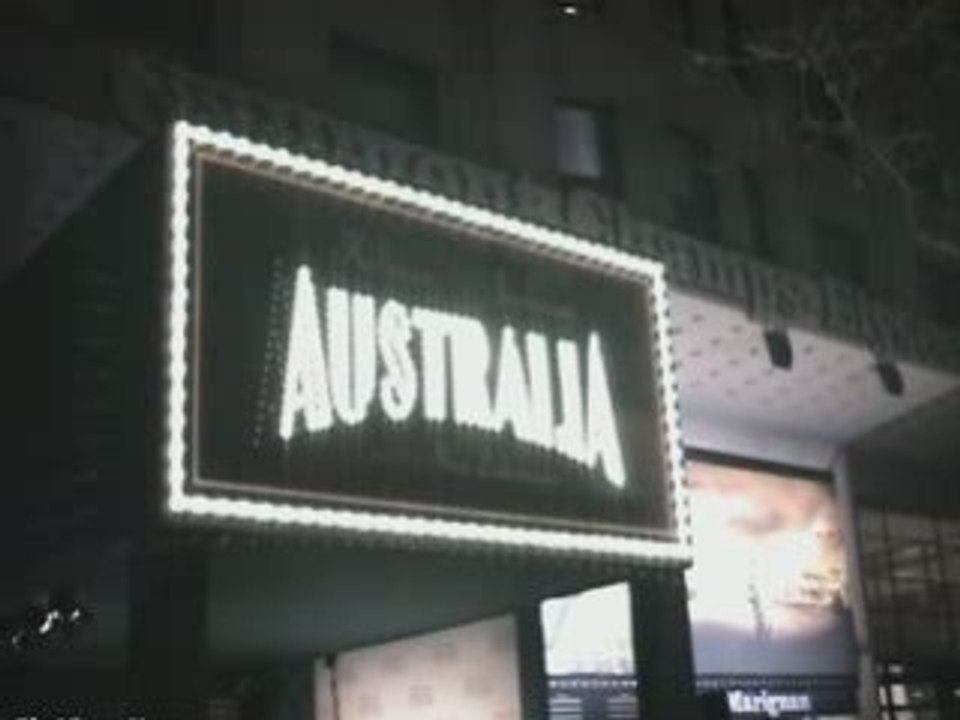 Hugh Jackman Nicole Kidman - Australia - Avant 1ère Paris