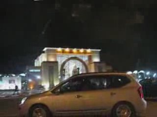 Boulevard Mohamed VI Marrakech by night