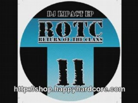 DJ Impact - Beautiful CLANS011 happy hardcore records vinyl