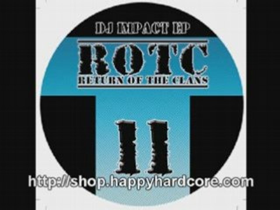 DJ Impact - Beautiful CLANS011 happy hardcore records vinyl