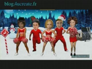 Parle a ma main parodie plus belle la vie pompom girl noel