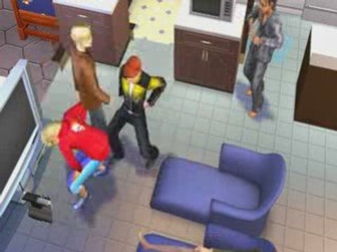 Sims fights