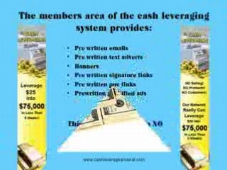 About The (cash leveraging system)