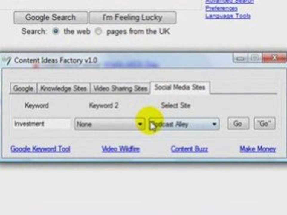 Ideas for Videos are easy with The Content Ideas Factory