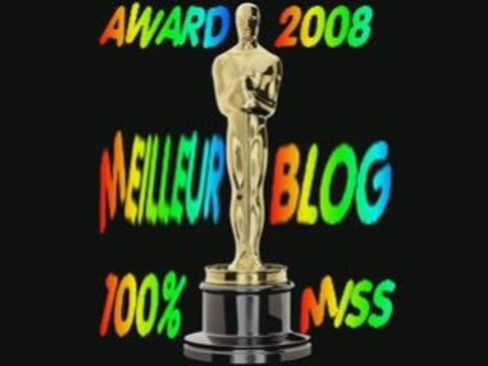 Awards 2008 lancement