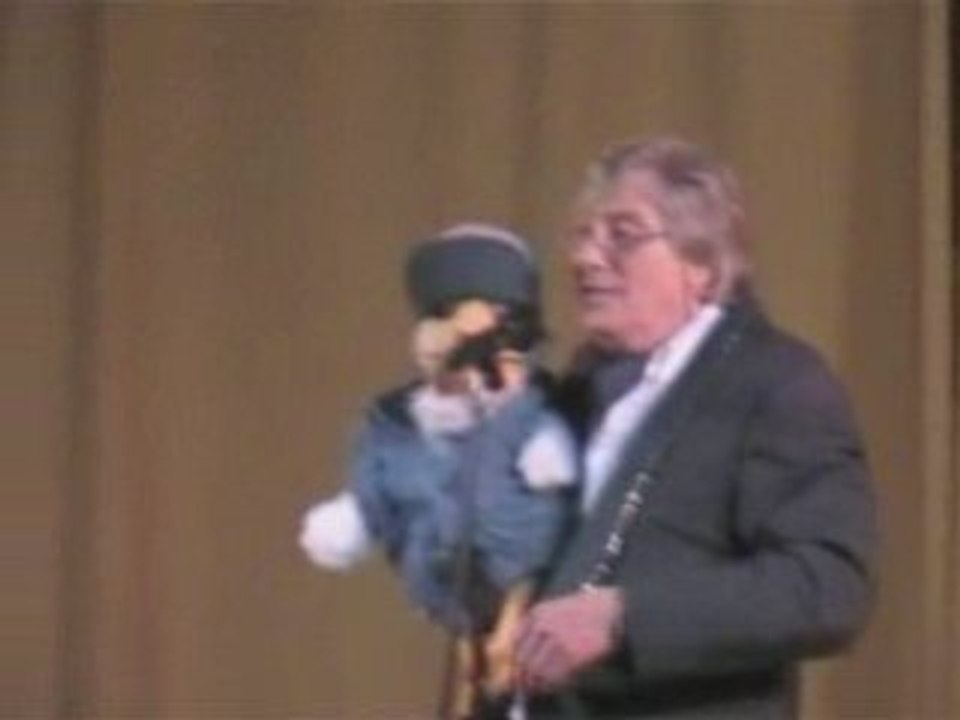 Georges FRANK ventriloque et Theodule le canard